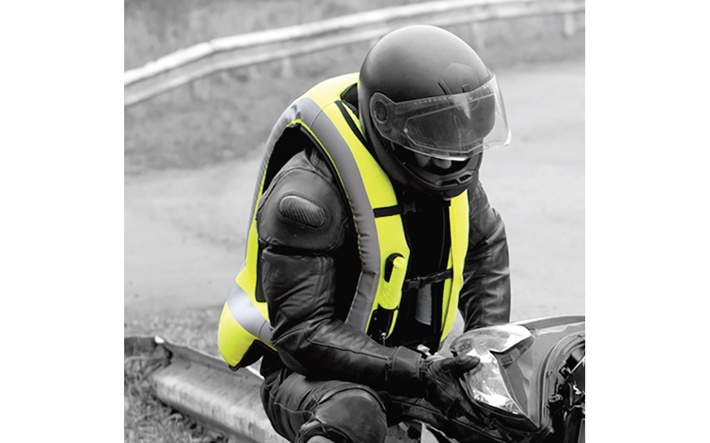 Sécurité routière - Airbag moto Forteon : le matelas gonflable du