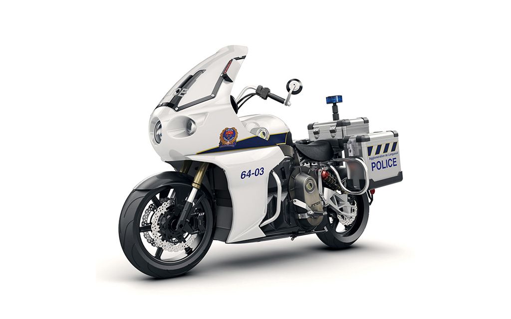 Une moto électrique pour la police de Sherbrooke