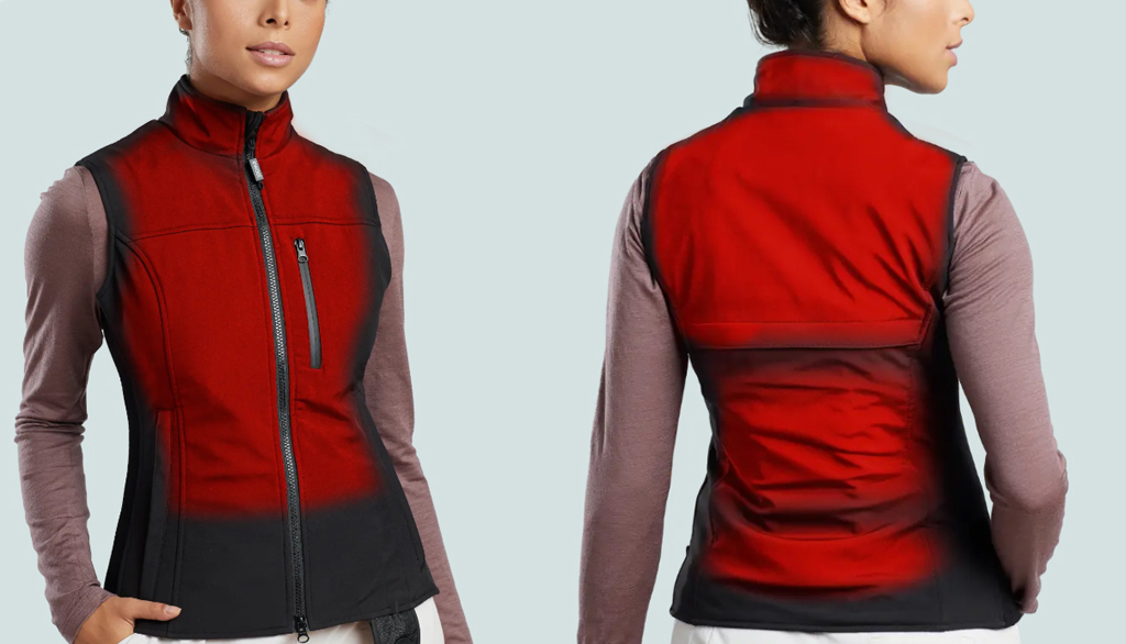 Veste chauffante PRO + d’EWOOL. Crédit photo : EWOOL.