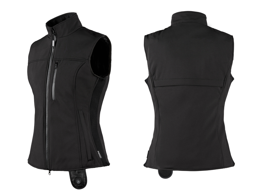 Veste chauffante PRO + d’EWOOL, version pour femmes. Crédit photo : EWOOL.